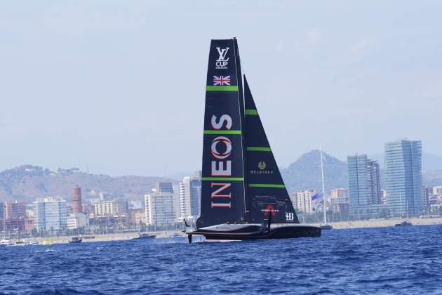 INEOS Britannia durante la Round Robin de la Copa America de vela / Foto: EFE