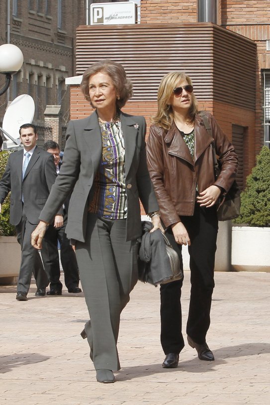 reina Sofía e infanta Cristina GTRES reina Sofía e infanta Cristina GTRES