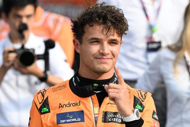 Lando Norris pole Monza / Foto: EFE Lando Norris pole Monza / Foto: EFE