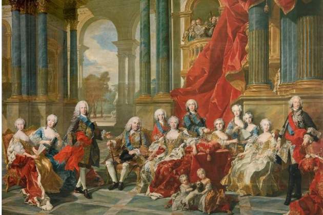 La família de Felip V. Font Museu del Prado
