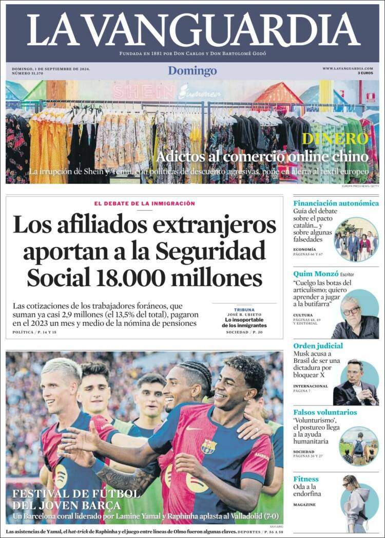 'La Vanguardia' 1 CAST 'La Vanguardia' 1 CAST