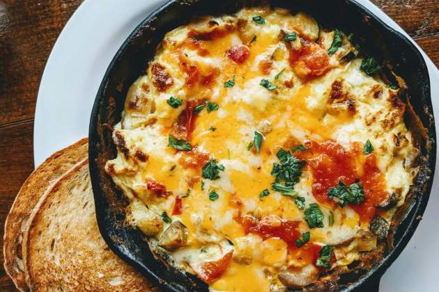 Fritatta de verduras / Foto: Unsplash Fritatta de verduras / Foto: Unsplash