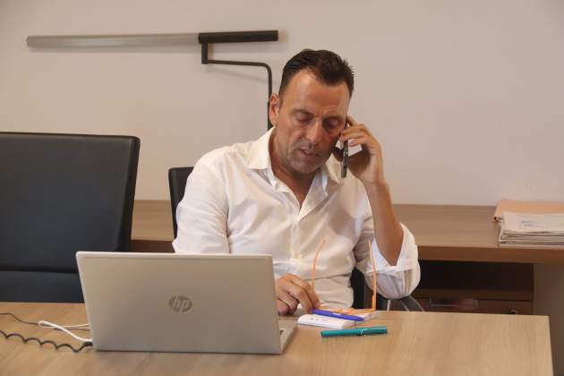 Martí Pujals, l'alcalde de Tossa de Mar Martí Pujals, l'alcalde de Tossa de Mar
