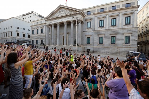 Protesta contra el ramat|bandada efe