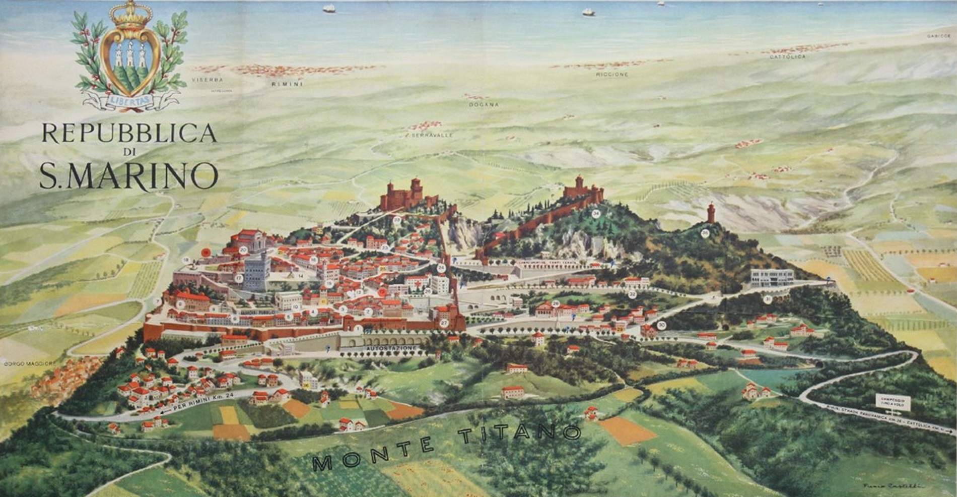 Se crea la República de San Marino, la república más antigua del mundo
