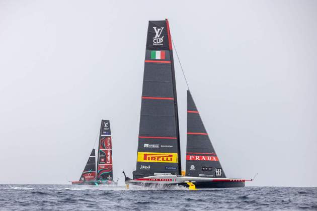 El Luna Rossa durant la Copa Amèrica de Vela / Foto: Montse Girald El Luna Rossa durant la Copa Amèrica de Vela / Foto: Montse Girald