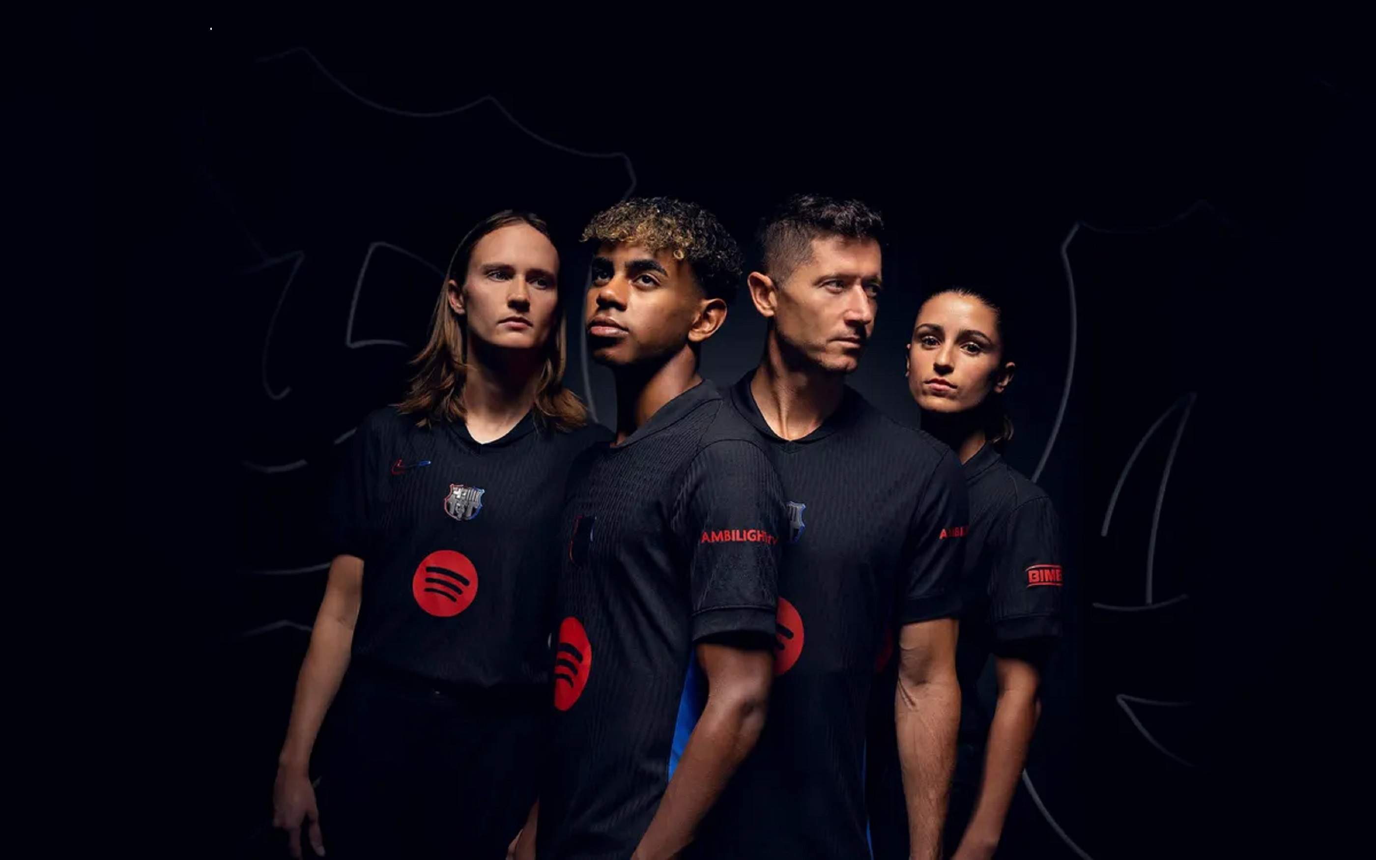 El Barça presenta su segunda equipación: vuelve el triunfal color negro
