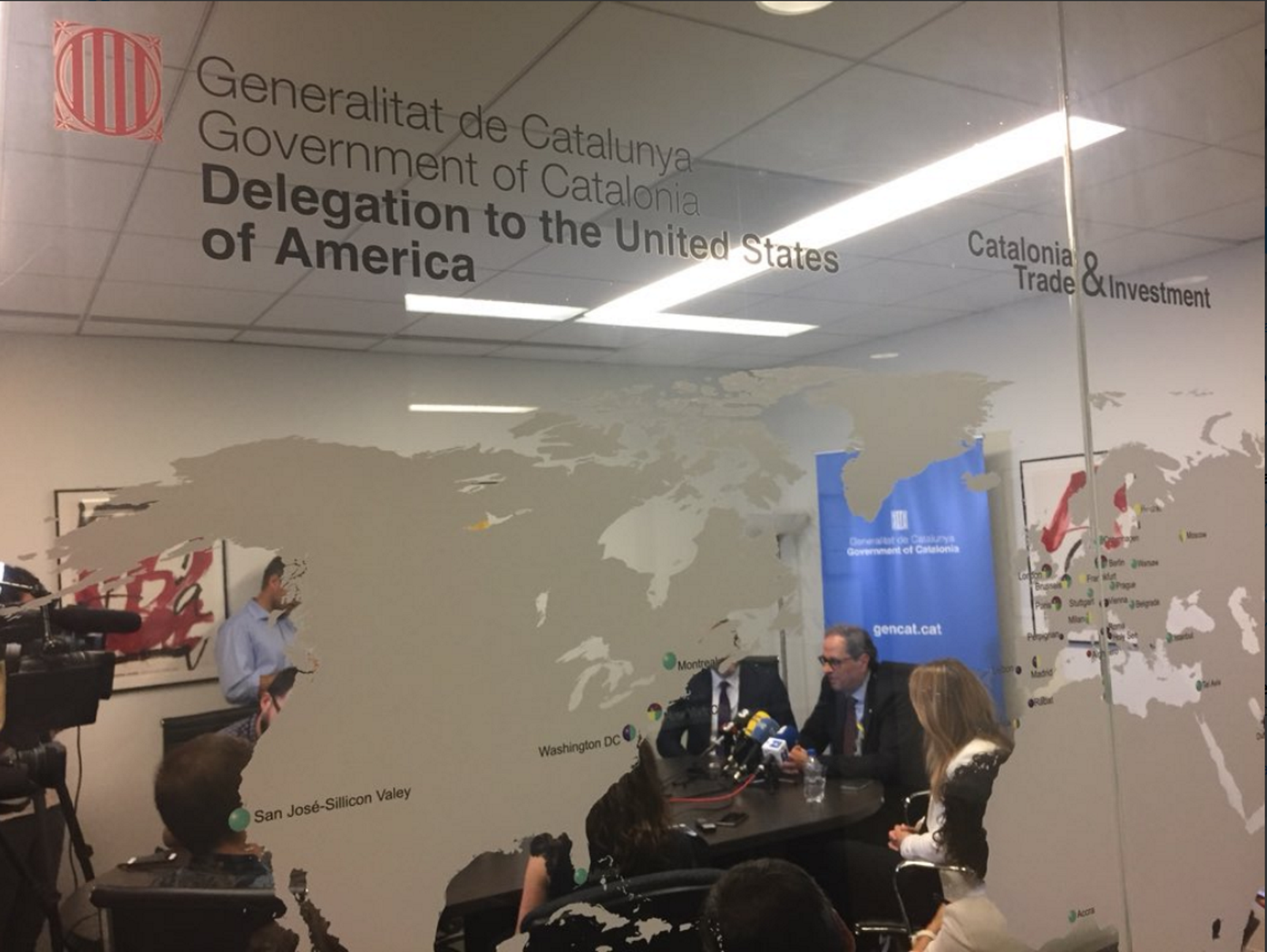 Torra: "Els processaments per rebel·lió són indignants; els denunciarem arreu del món"