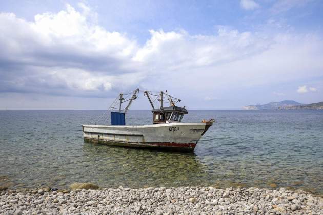 EMBARCACIÓ PASTERA ILLES BALEARS MIGRANTS EFE BARCA EMBARCACIÓ PASTERA ILLES BALEARS MIGRANTS EFE BARCA