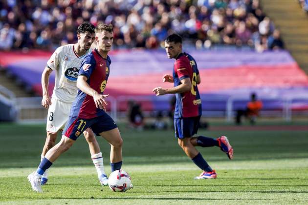 Marc Casadó, durante un partido del Barça en Montjuïc / Foto: Europa Press Marc Casadó, durante un partido del Barça en Montjuïc / Foto: Europa Press