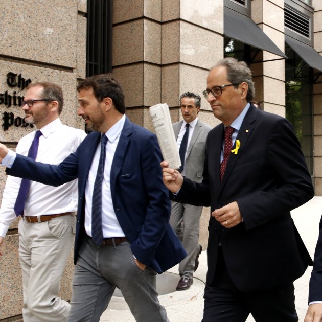 quim torra visita estats units EUA /ACN