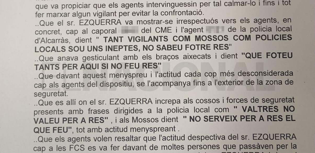 atestat policial alcarràs atestat policial alcarràs
