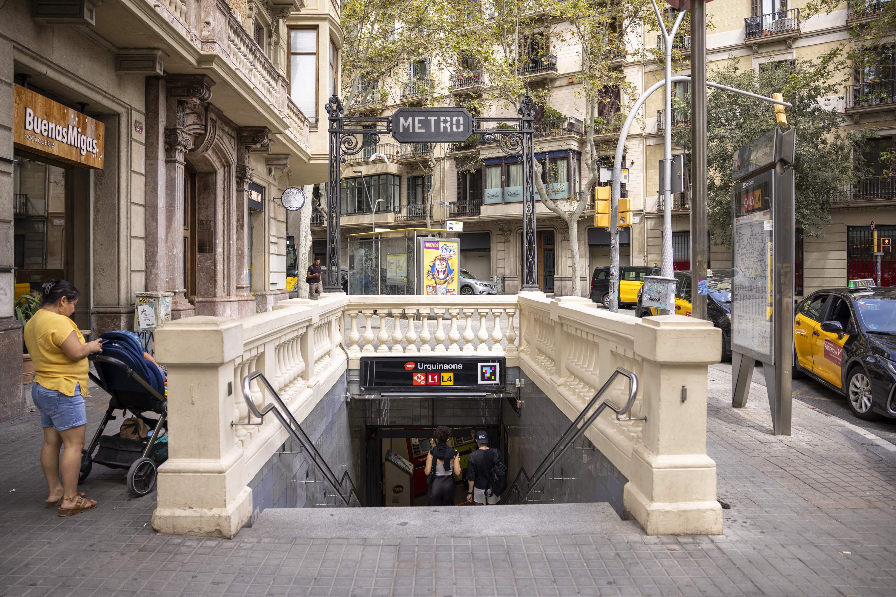 ¿Fin a las escaleras en la estación de Metro de Urquinaona? Avanza el proyecto para adaptar el intercambiador