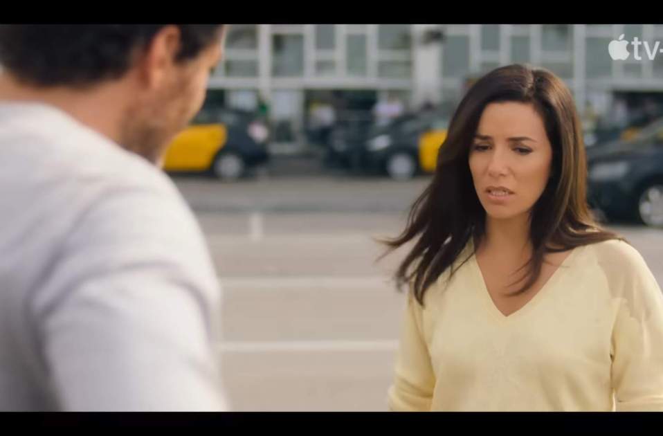 Eva Longoria a l'Aeroport del Prat, Apple TV Eva Longoria a l'Aeroport del Prat, Apple TV