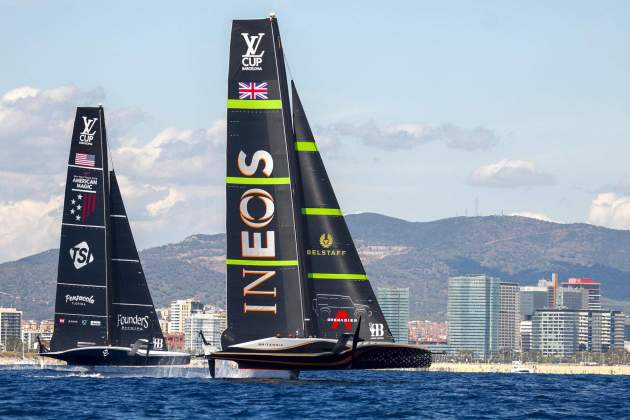Regata de NYYC American Magic contra INEOS Britannia a la Copa America / Foto: EFE Regata de NYYC American Magic contra INEOS Britannia a la Copa America / Foto: EFE