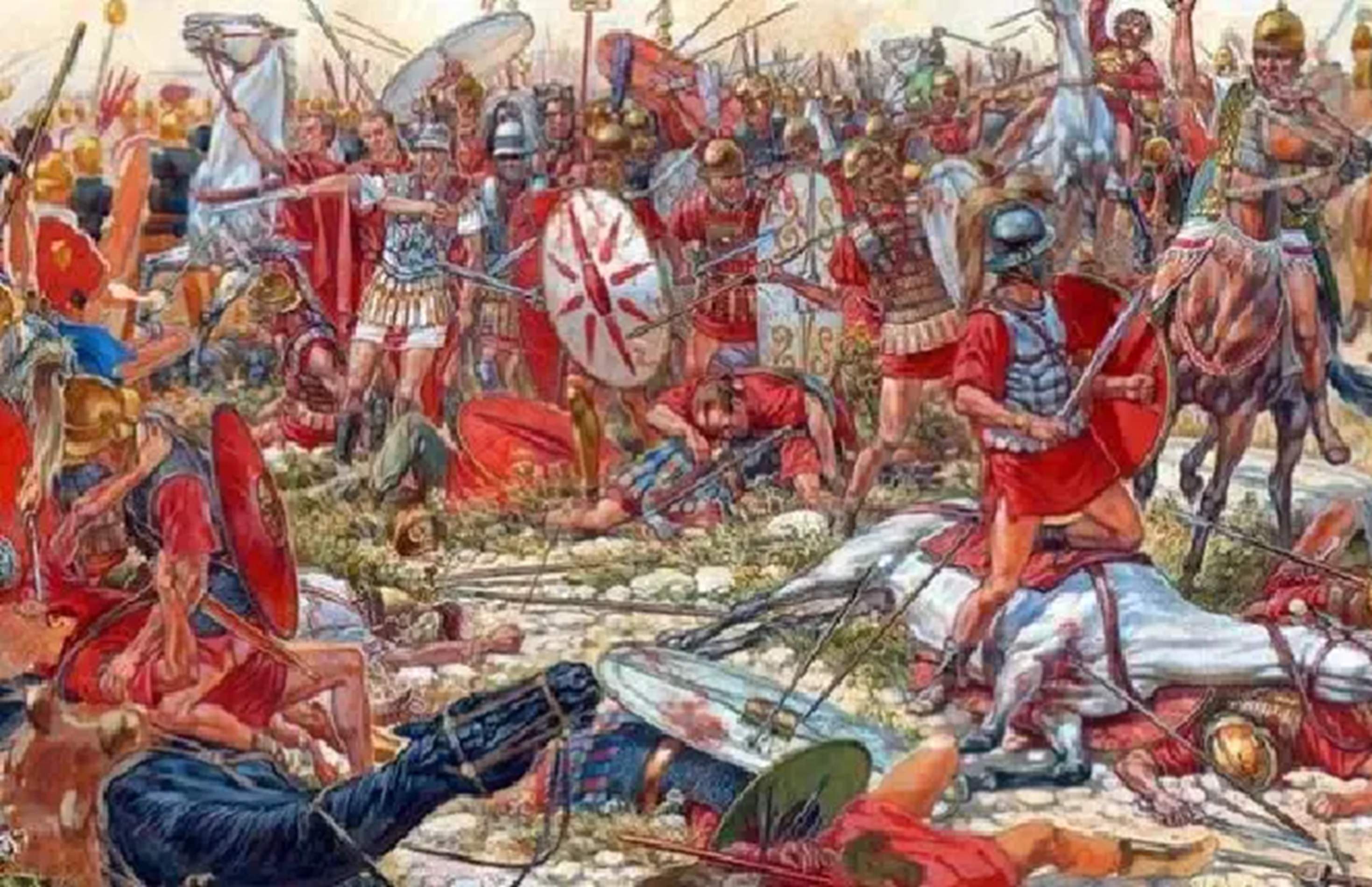 Se libra la Batalla del Río Frígido, que conduciría a la división del Imperio romano