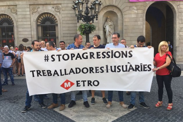Concentració treballadors Metro - Gisela Rodriguez