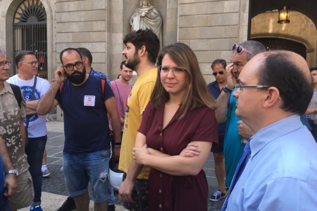 Ajuntament de Barcelona i treballadors metro - Gisela Rodríguez