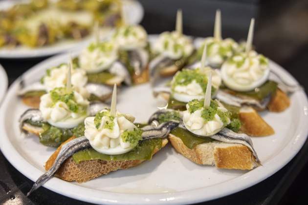 pintxo de boquerón pintxo de boquerón