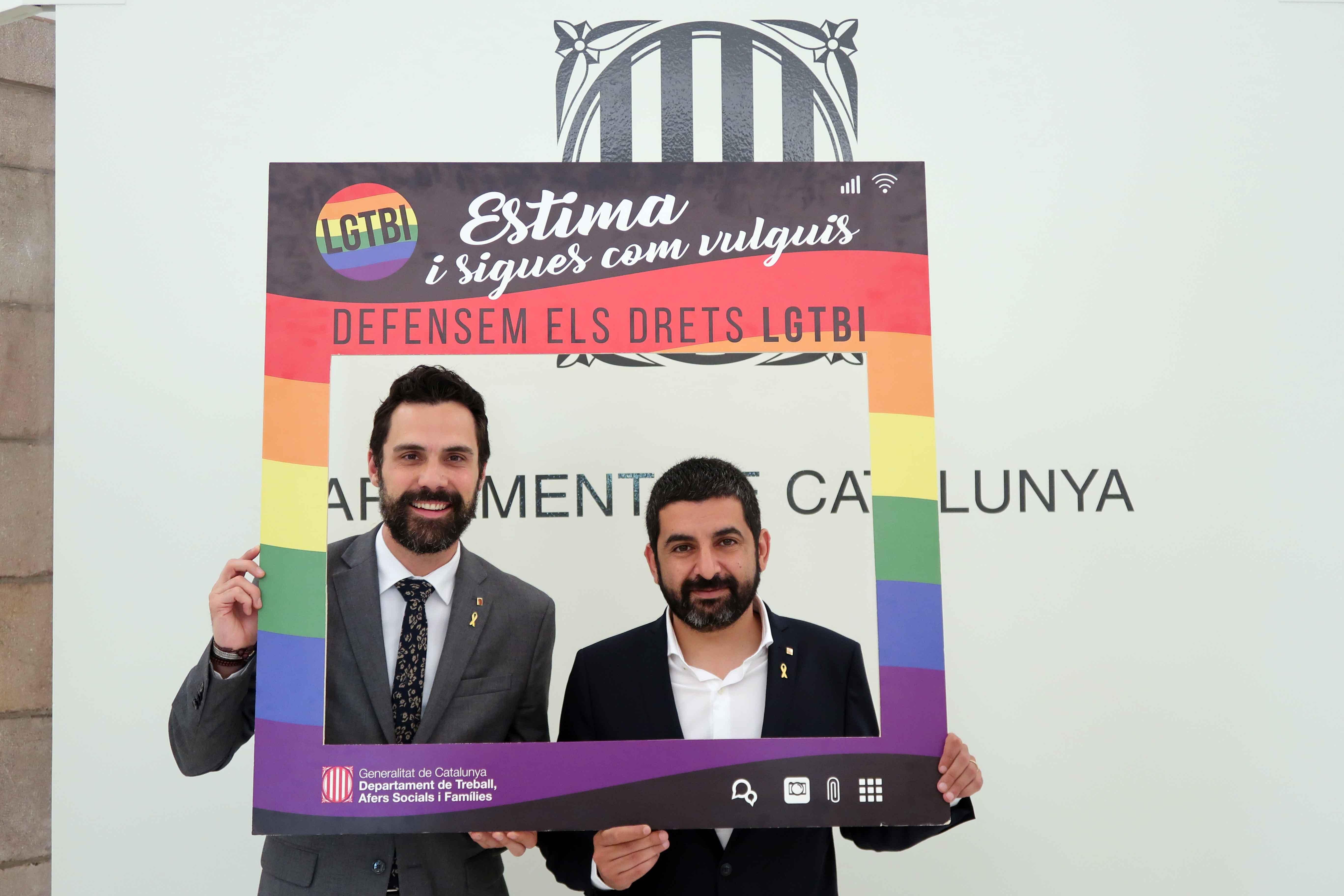 El Parlament commemora el Dia de l’Orgull LGTBI