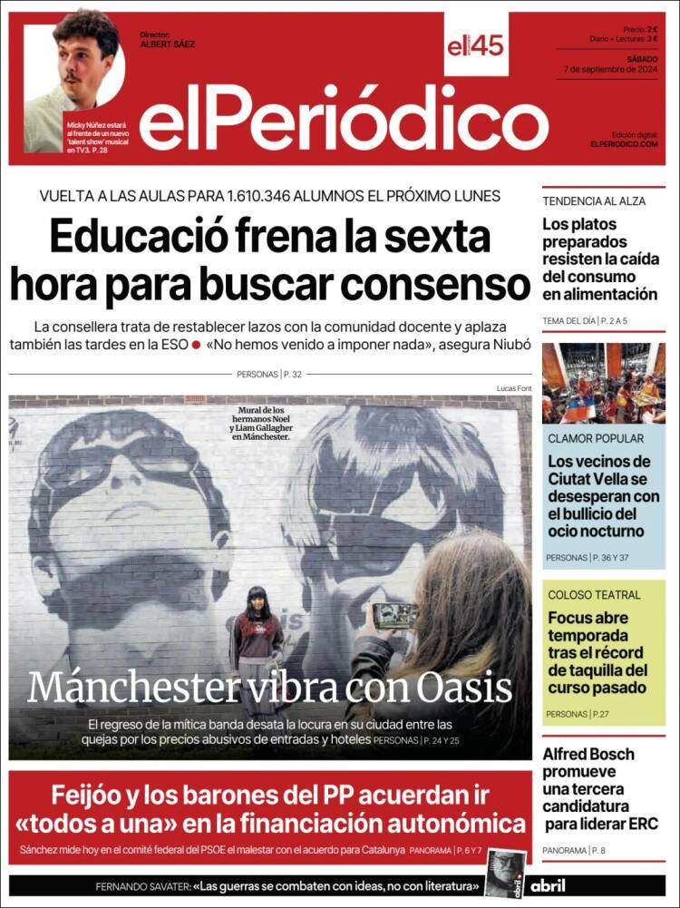 'El Periódico' 7 CAST 'El Periódico' 7 CAST