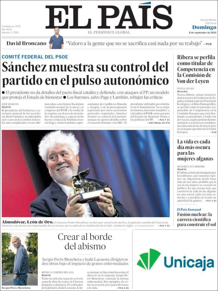 'El País' 8 'El País' 8