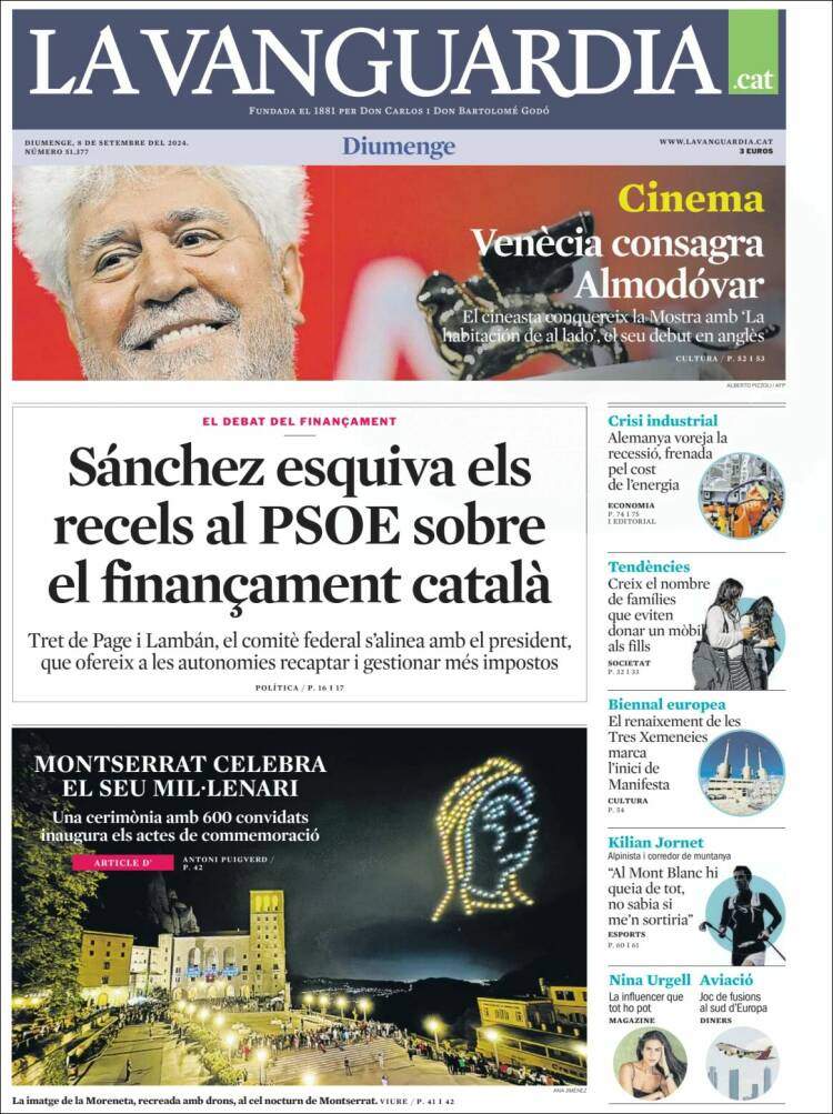 'La Vanguardia' 8 CAT 'La Vanguardia' 8 CAT