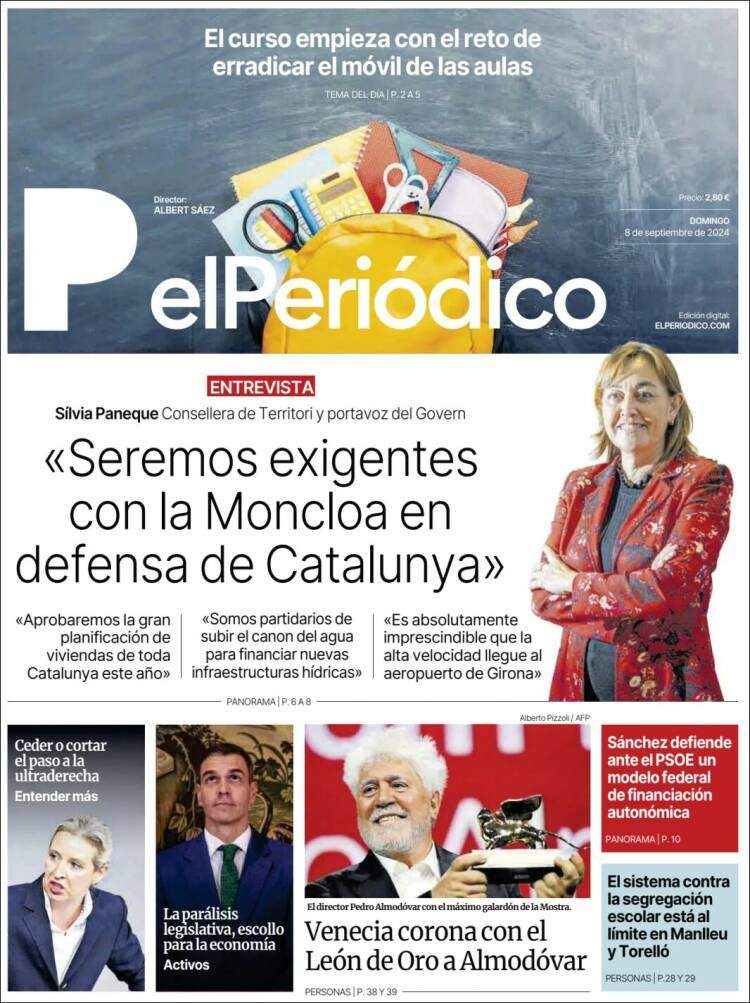 'El Periódico' 8 CAST 'El Periódico' 8 CAST