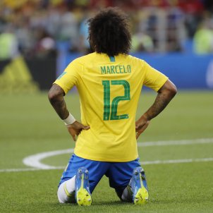 Marcelo lesió Mundial Rússia Brasil Serbia EFE Marcelo lesió Mundial Rússia Brasil Serbia EFE