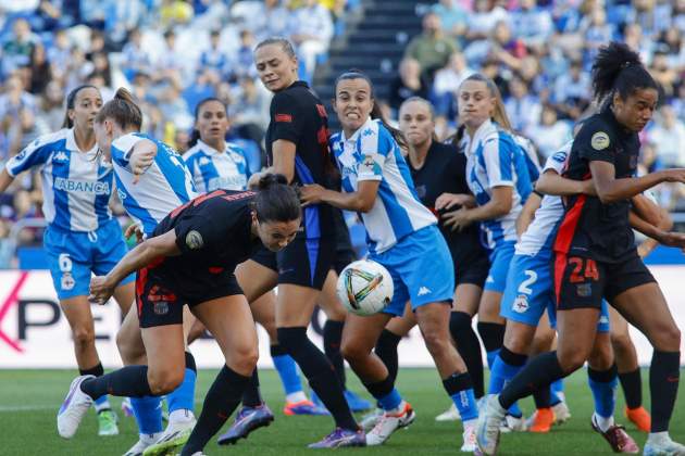 Depor Barça Liga F / Foto: EFE Depor Barça Liga F / Foto: EFE