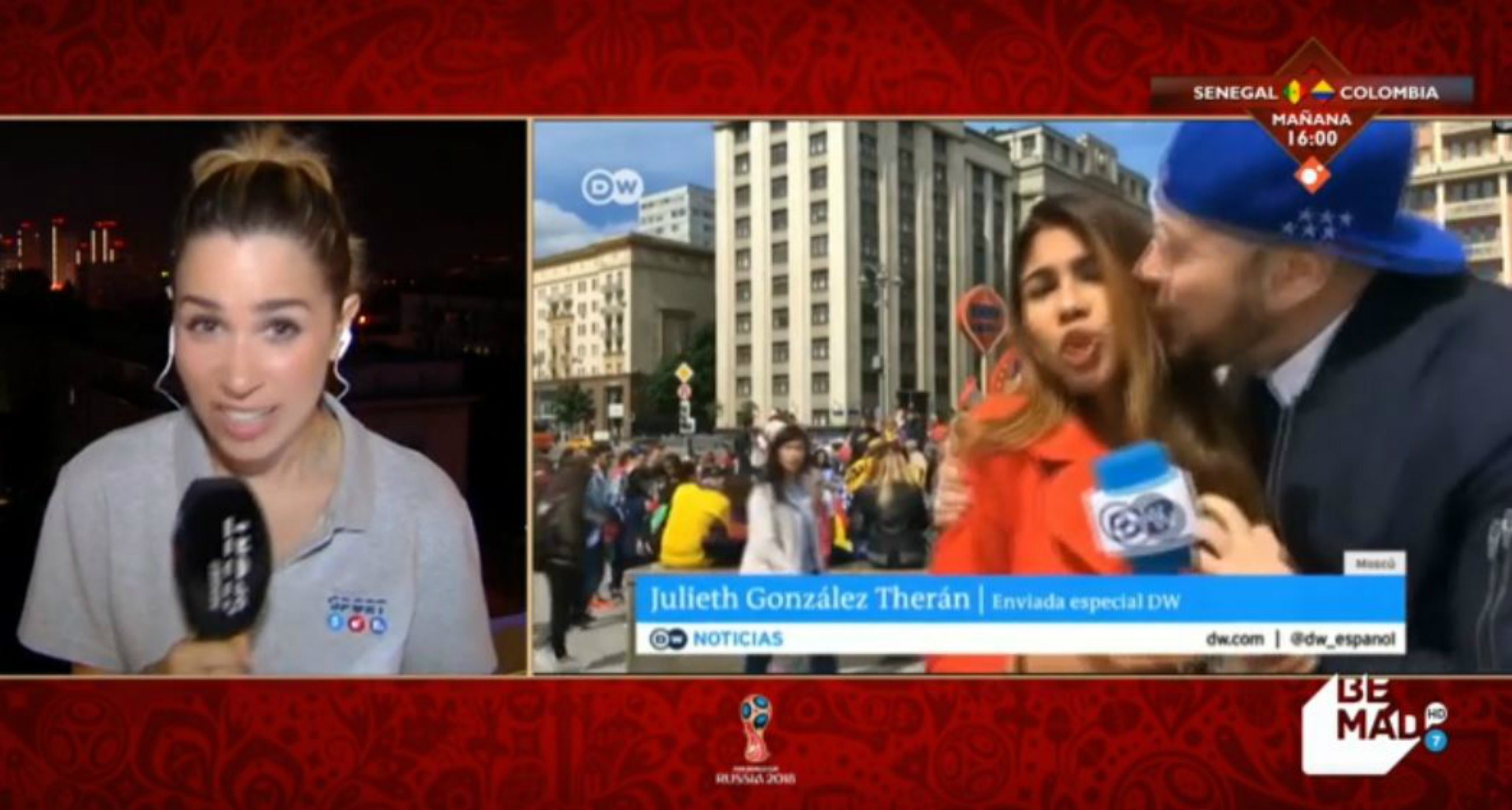 Una periodista de Telecinco estalla por el acoso en el Mundial: "¡Basta ya!"