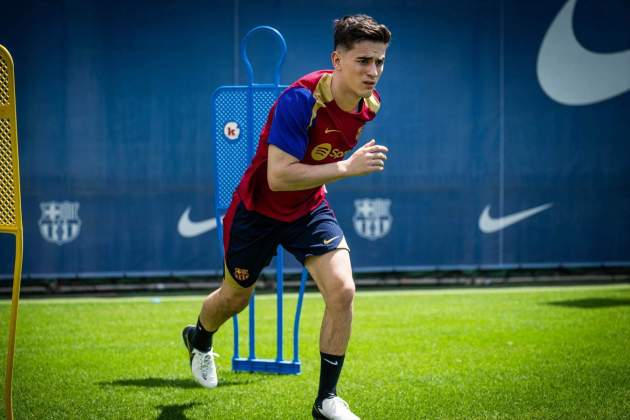 Pablo Gavi entrenamiento Barça / Foto: FC Barcelona Pablo Gavi entrenamiento Barça / Foto: FC Barcelona