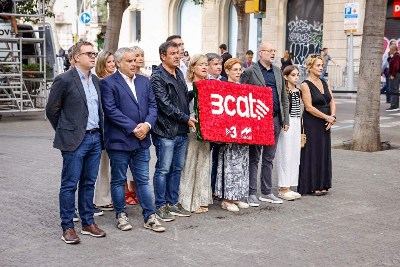 Diada 11S 2024 Ofrena Floral a Rafael Casanova 3cat / Foto: Carlos Baglietto Diada 11S 2024 Ofrena Floral a Rafael Casanova 3cat / Foto: Carlos Baglietto