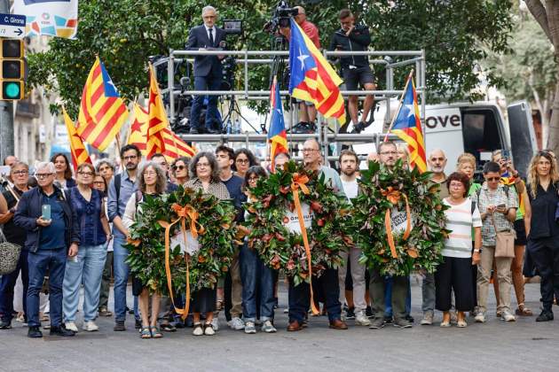 Diada 11S 2024 Ofrenda Floral a Rafael Casanova Omnium Xavier Antich / Foto: Carlos Baglietto Diada 11S 2024 Ofrenda Floral a Rafael Casanova Omnium Xavier Antich / Foto: Carlos Baglietto