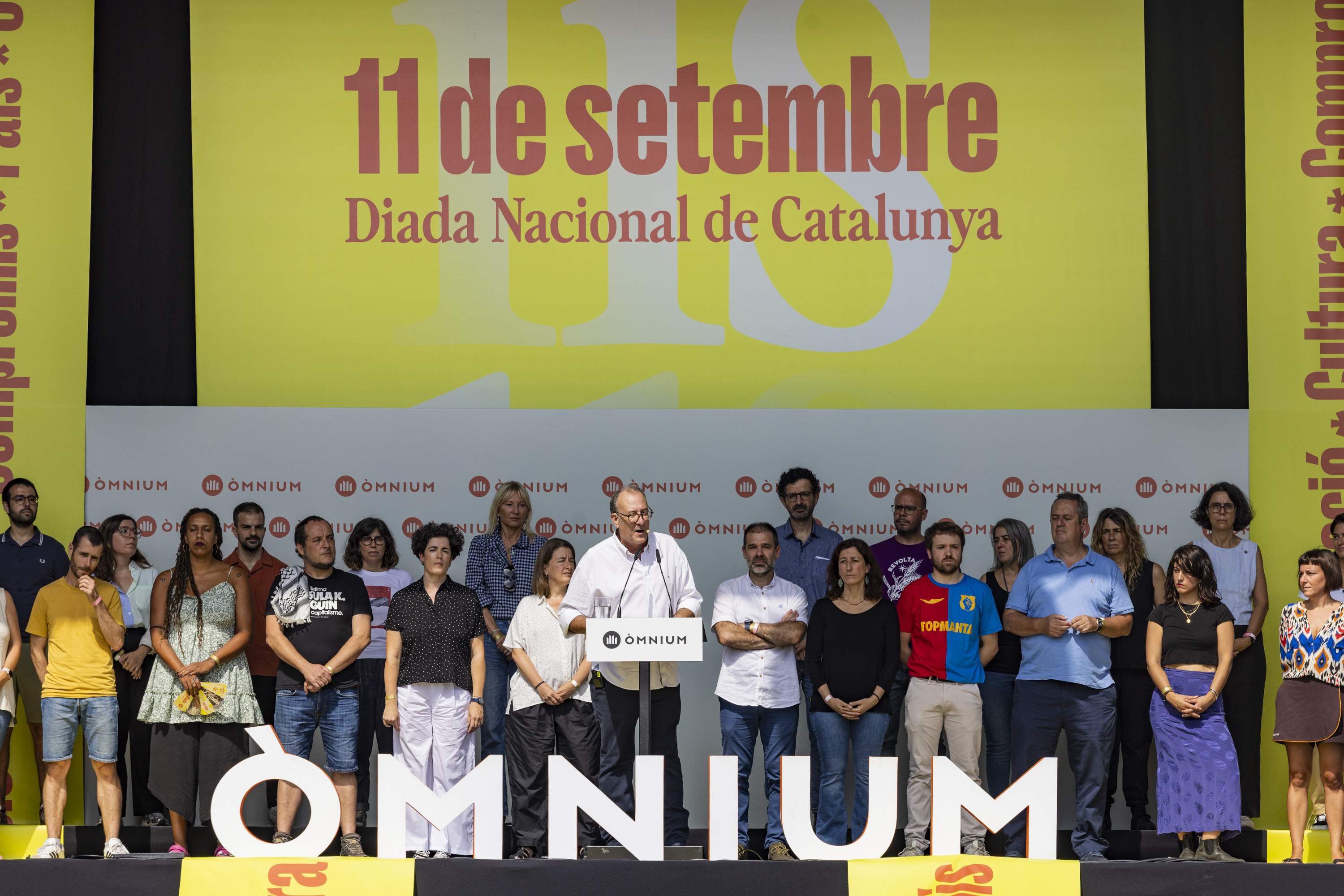 Esta es la programación de los actos de Òmnium para la Diada