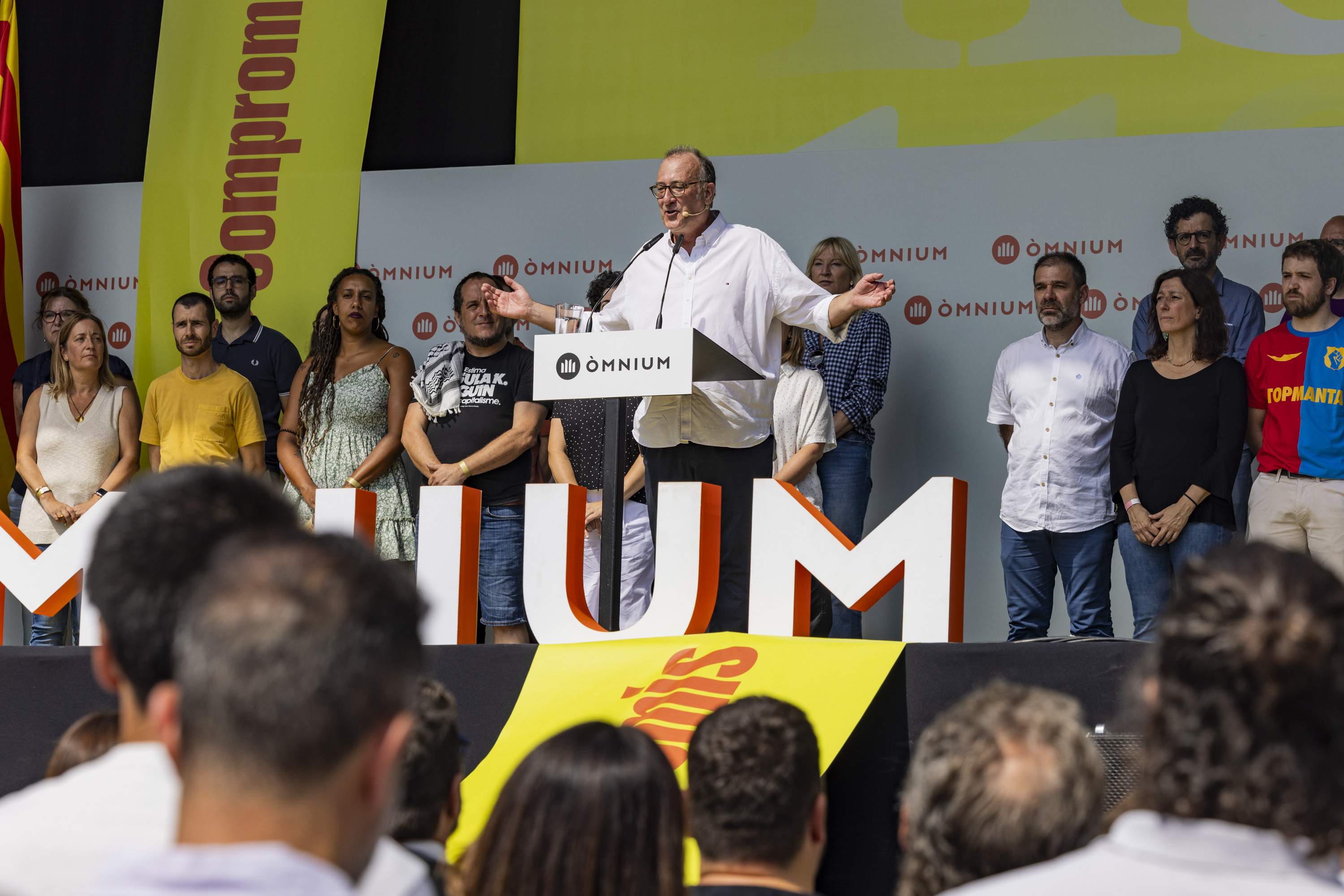 20240911 Diada 2024 Acte Omnium Arc de Triomf Xavier Antich / Foto: Carlos Baglietto 20240911 Diada 2024 Acte Omnium Arc de Triomf Xavier Antich / Foto: Carlos Baglietto