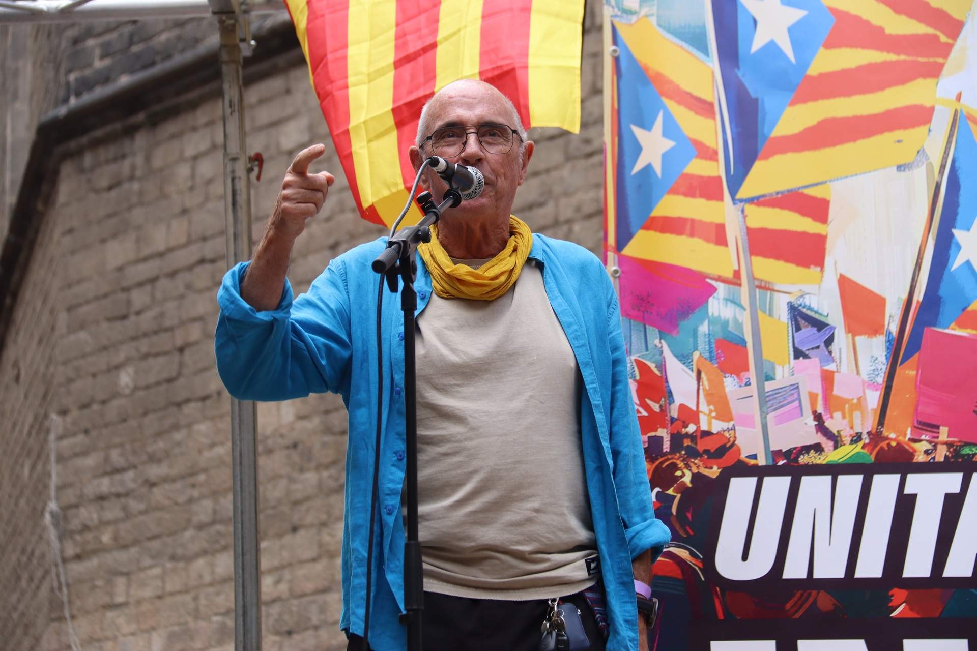 Lluís Llach reivindica la convocatòria unitària: "Senyal que volem la unitat com a eina de treball"