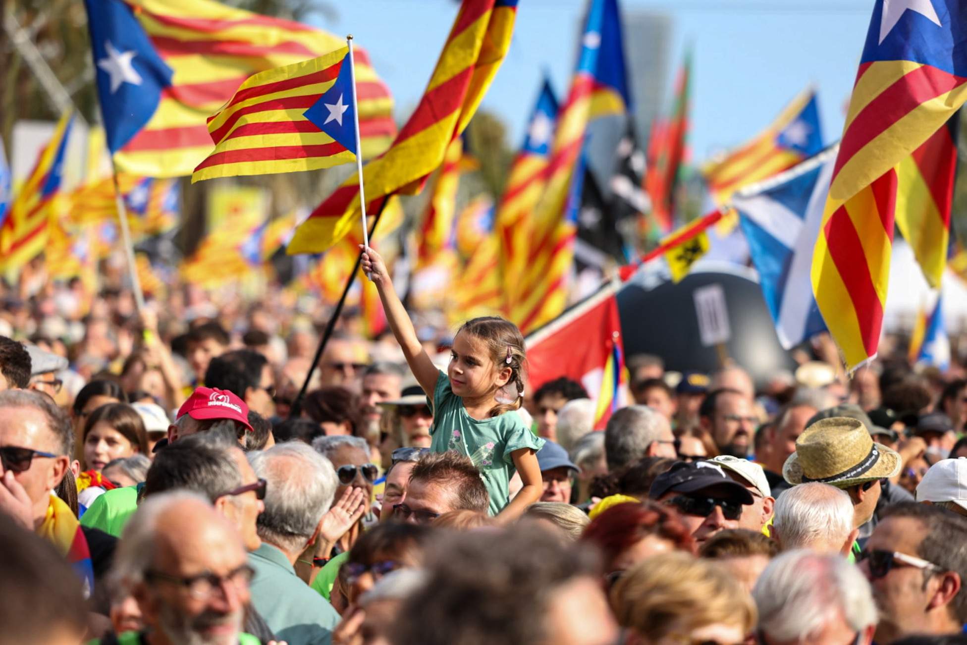 Diada 11S 2024 manifestació / Foto: Montse Giralt Diada 11S 2024 manifestació / Foto: Montse Giralt