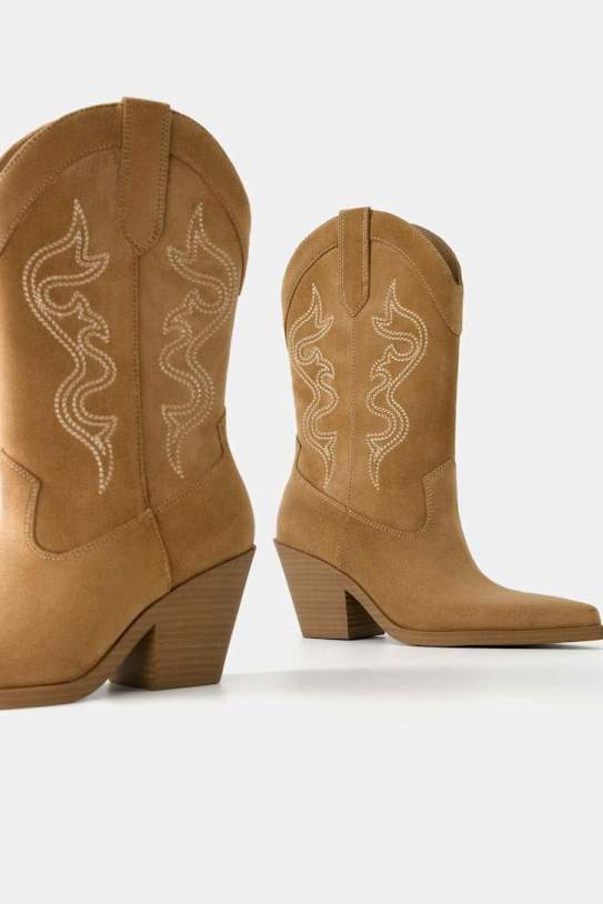 Botes taló cowboy