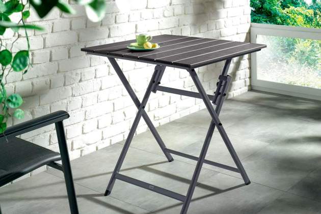 Mesa plegable gris Valencia1 Mesa plegable gris Valencia1