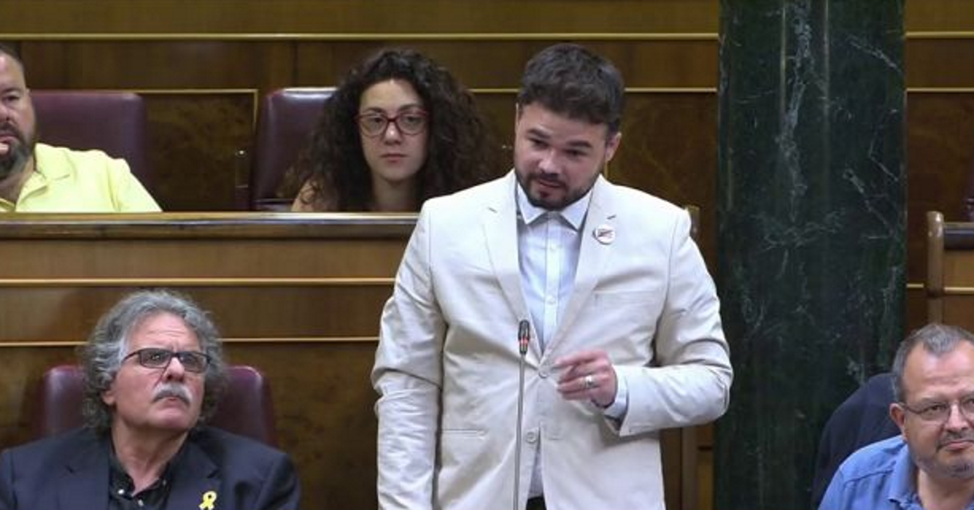 Rufián espeta a UPyD que en una prisión hay más gente que votantes tiene el partido