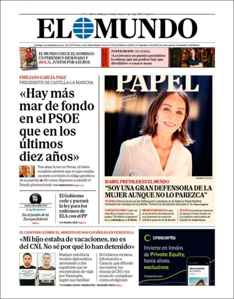 'El Mundo' 15 'El Mundo' 15
