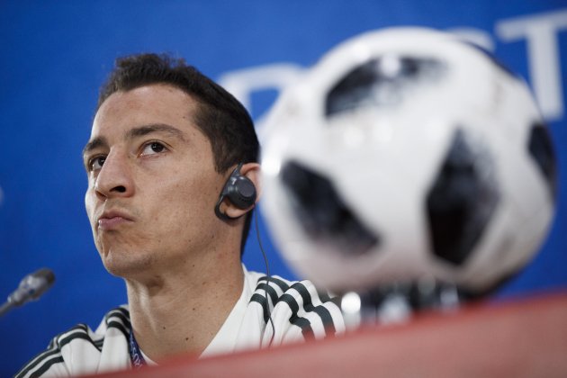 Andres Guardado Mexic roda premsa Mundial Rússia   EFE Andres Guardado Mexic roda premsa Mundial Rússia   EFE