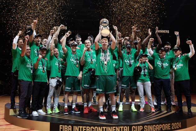 Unicaja de Málaga, campions de la Intercontinental Cup 2024 / Foto: EFE Unicaja de Málaga, campions de la Intercontinental Cup 2024 / Foto: EFE