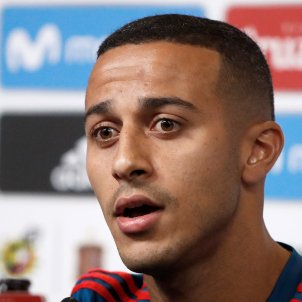 Thiago Alcantara roda de premsa Mundial Rússia EFE Thiago Alcantara roda de premsa Mundial Rússia EFE