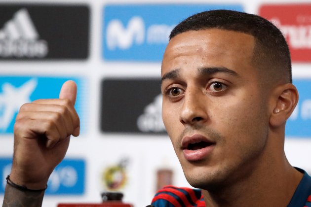 Thiago Alcantara rueda de prensa Mundial Rússia EFE