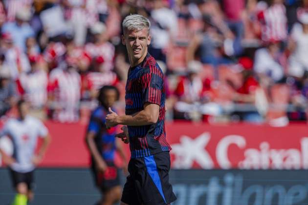 Dani Olmo entrenamiento Barça / Foto: Europa Press Dani Olmo entrenamiento Barça / Foto: Europa Press