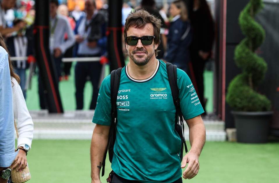 EuropaPress 6048564 alonso fernando spa aston martin f1 team amr24 portrait during the formula EuropaPress 6048564 alonso fernando spa aston martin f1 team amr24 portrait during the formula
