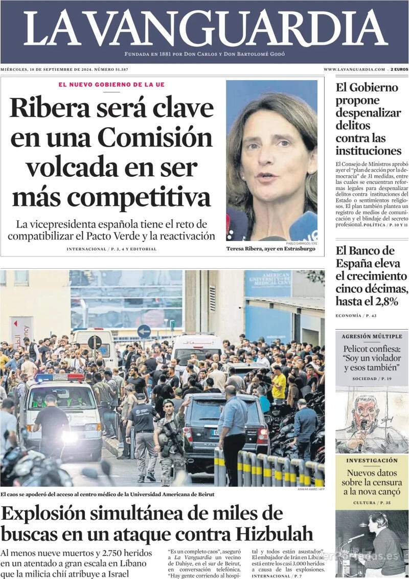 La Vanguardia La Vanguardia
