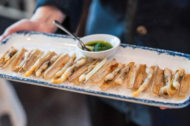 La deliciosa simplicitat d’uns canyuts del Delta, al Camarote d’en Tomás / Foto: Marta Garreta La deliciosa simplicitat d’uns canyuts del Delta, al Camarote d’en Tomás / Foto: Marta Garreta